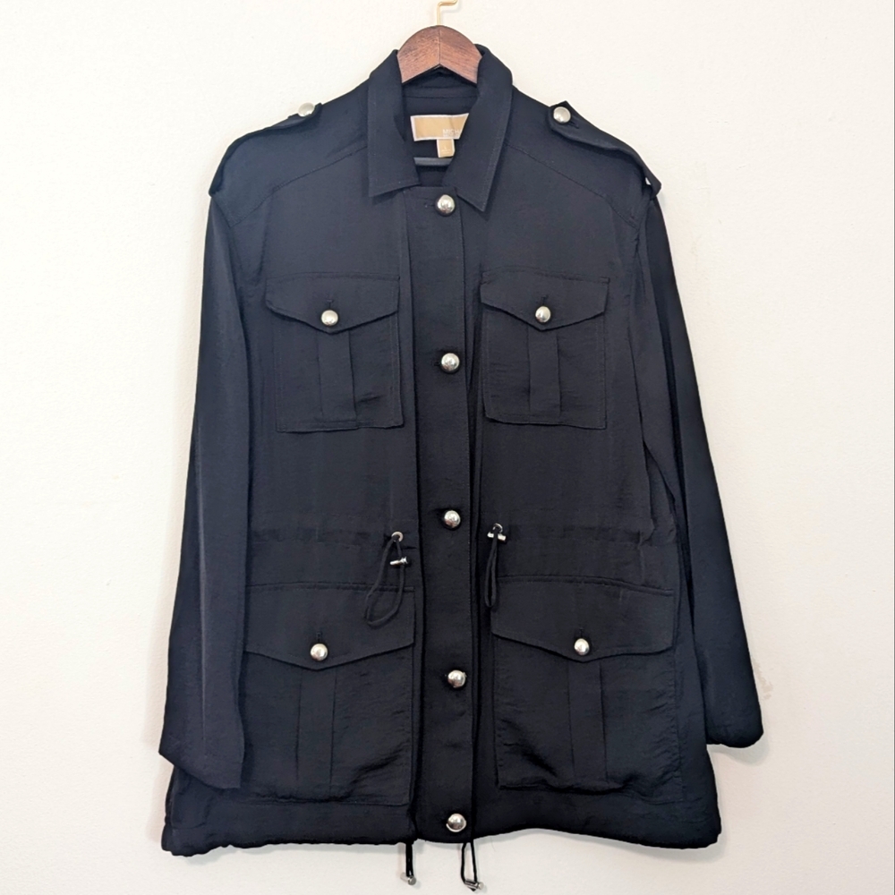 MICHAEL Michael Kors Black Utility Jacket